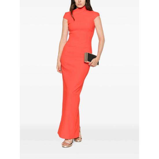 26FW 솔러스런던 롱 원피스 OS49022 SCARL ORANGE - SOLACE LONDON
