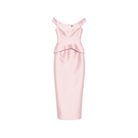 26FW 솔러스런던 미디 원피스 OS49024 PAPIN PINK