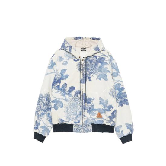 26FW 알13 자켓 R13WD255 D487A WBLFL WHITE BLUE