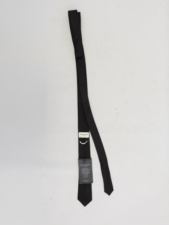 26FW 생로랑 넥타이 827975 BLACK - SAINT LAURENT