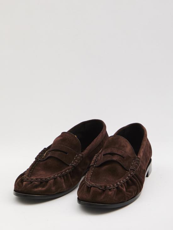 26FW 생로랑 로퍼 839471 BROWN - SAINT LAURENT