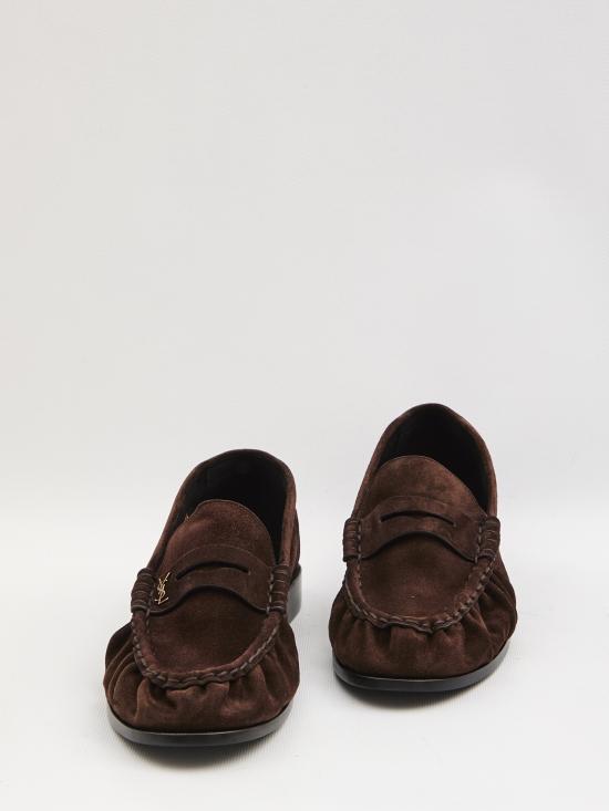 26FW 생로랑 로퍼 839471 BROWN - SAINT LAURENT