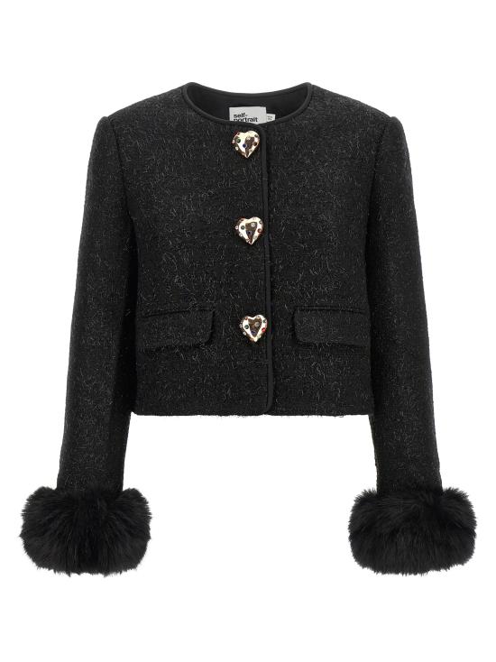 26FW 셀프 포트레이트 수트 세트 AW26131JBBLACK