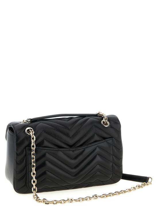 26FW 구찌 GG 마몽 미디엄 숄더백 837267AAE381000 Black - GUCCI