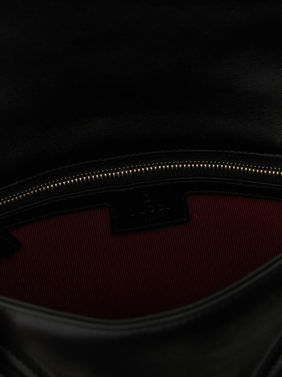 26FW 구찌 GG 마몽 미디엄 숄더백 837267AAE381000 Black - GUCCI