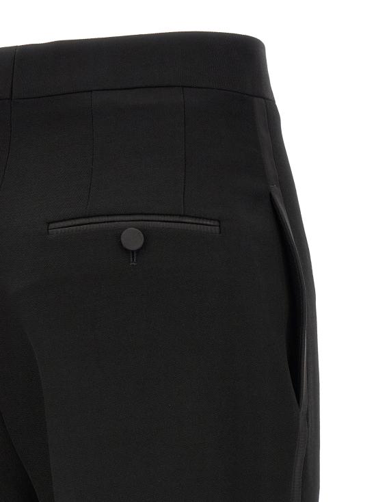 26FW 톰포드 스트레이트 팬츠 PAW711FAX1667NAA Black - TOMFORD