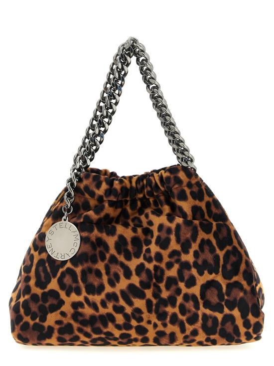 26FW 스텔라 맥카트니 팔라벨라 드로스트링 숄더백 7B0144WP07422018 Brown