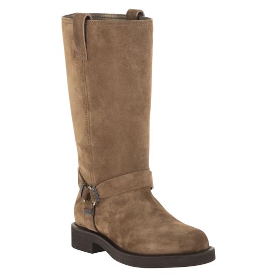 26FW 브루넬로 쿠치넬리 부츠 MZSFG3408 CAMEL - BRUNELLO CUCINELLI