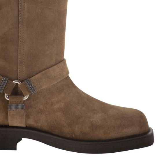 26FW 브루넬로 쿠치넬리 부츠 MZSFG3408 CAMEL - BRUNELLO CUCINELLI