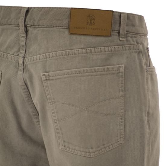 26FW 브루넬로 쿠치넬리 스트레이트 팬츠 M237PO2090 MUD - BRUNELLO CUCINELLI