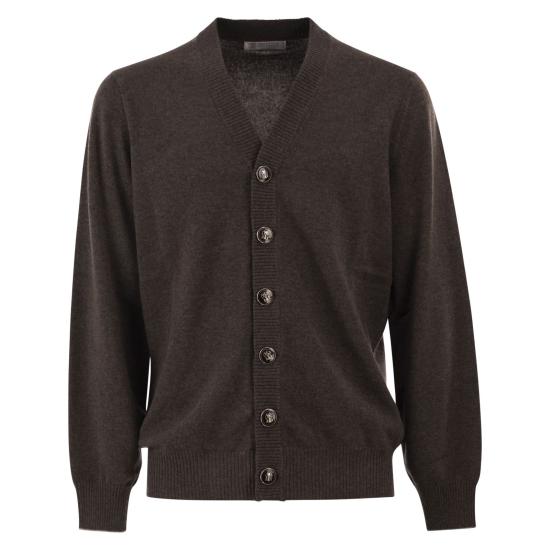 26FW 브루넬로 쿠치넬리 니트웨어 M22203806 DARK BROWN