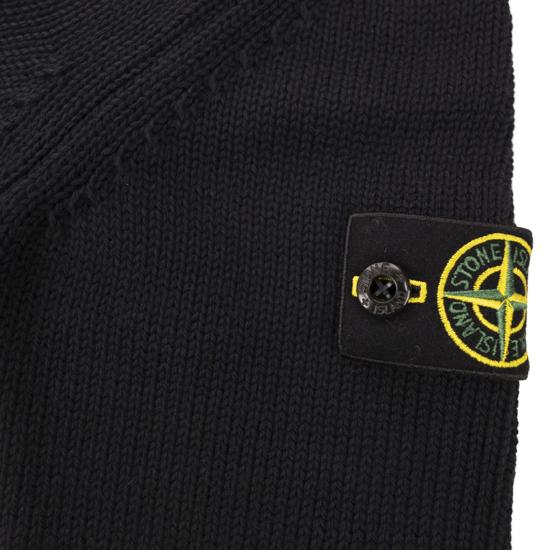 26FW [키즈] 스톤 아일랜드 니트/스웻셔츠 L2S165100018 BLACK - STONE ISLAND