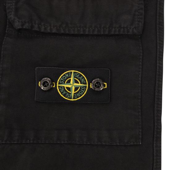 26FW [키즈] 스톤 아일랜드 스트레이트 팬츠 L2S163100001 BLACK - STONE ISLAND
