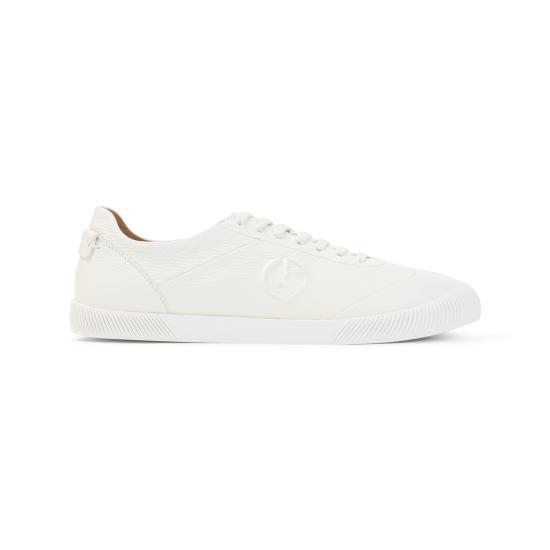 26FW 조르지오 아르마니 스니커즈 GM004698 AF19222 U0011 OFF WHITE - GIORGIO ARMANI