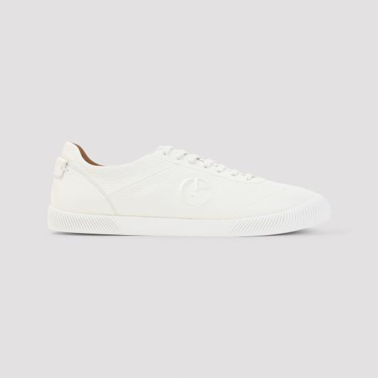 26FW 조르지오 아르마니 스니커즈 GM004698 AF19222 U0011 OFF WHITE - GIORGIO ARMANI