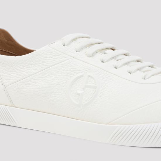 26FW 조르지오 아르마니 스니커즈 GM004698 AF19222 U0011 OFF WHITE - GIORGIO ARMANI