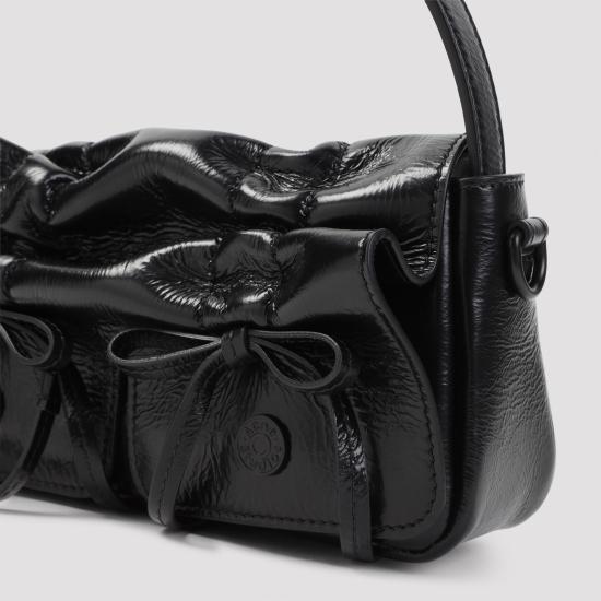 26FW 아크네 스튜디오 멀티포켓 마이크로 백 A10431 900 BLACK - ACNE STUDIOS