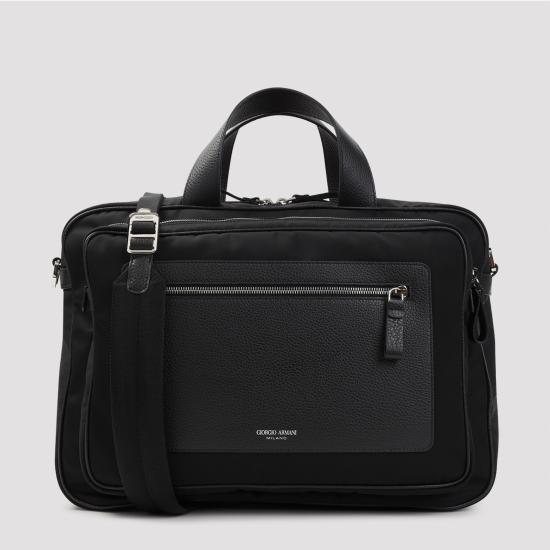 26FW 조르지오 아르마니 토트백 GM002321 AF14204 UC001 BLACK