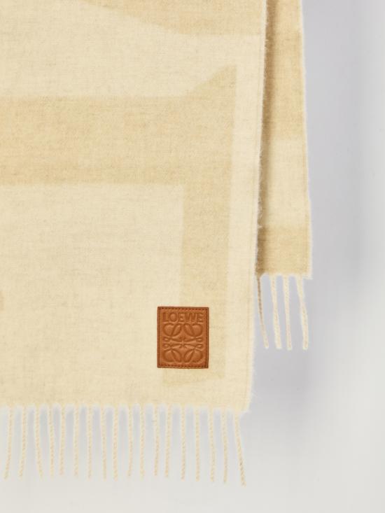 26FW 로에베 머플러/스카프 FSA3SS1W04 BEIGE - LOEWE