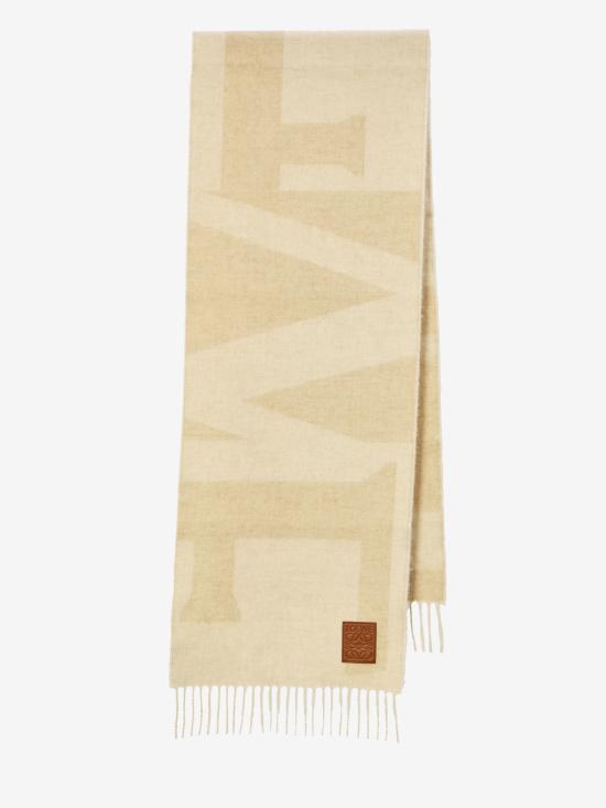 26FW 로에베 머플러/스카프 FSA3SS1W04 BEIGE