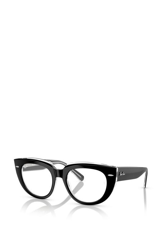 26FW 레이밴 안경 RX5586 2034 BLACK ON TRANSPARENT - RAY BAN