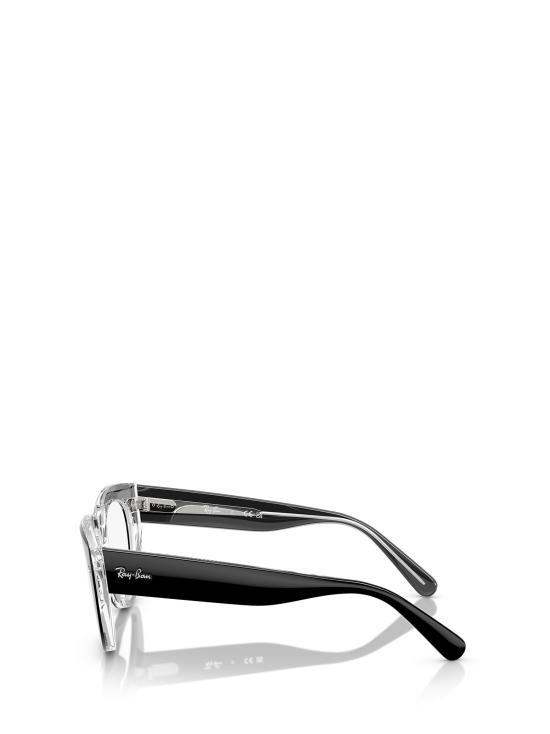26FW 레이밴 안경 RX5586 2034 BLACK ON TRANSPARENT - RAY BAN