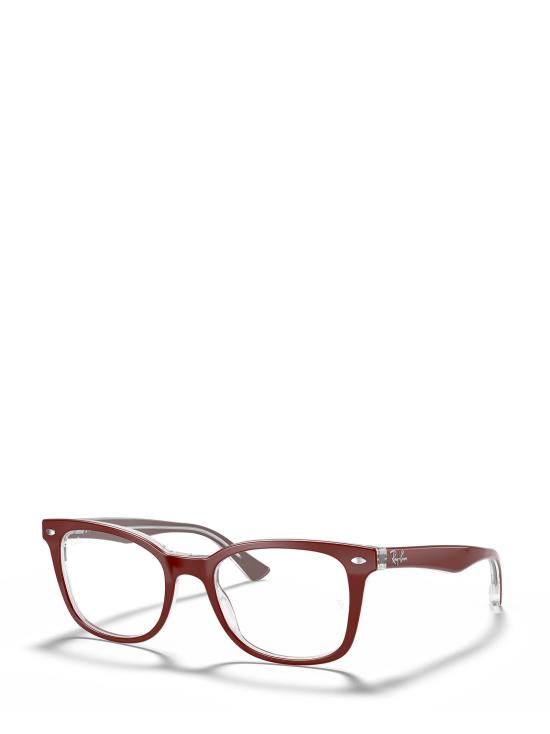 26FW 레이밴 안경 RX5285 5738 BORDEAUX ON TRANSPARENT - RAY BAN