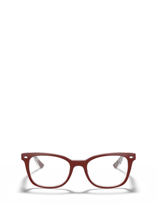 26FW 레이밴 안경 RX5285 5738 BORDEAUX ON TRANSPARENT