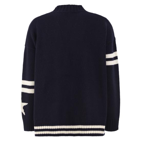 26FW 위켄드막스마라 스웨터 2625346072600 BLUE - WEEKEND MAX MARA