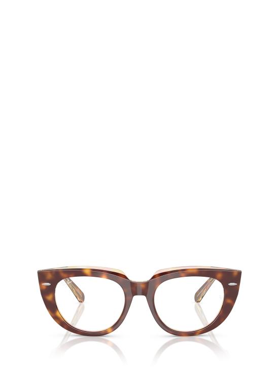26FW 레이밴 안경 RX5586 8402 LIGHT HAVANA ON MULTICOLOUR