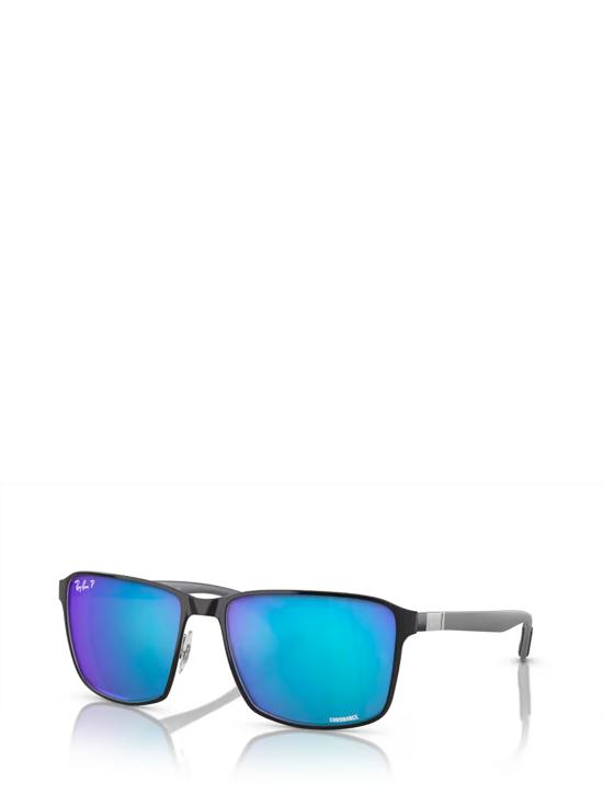26FW 레이밴 선글라스 RB3721CH 9144A1 BLACK ON SILVER - RAY BAN