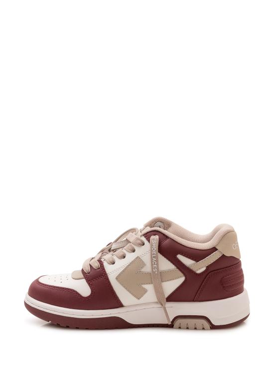 26FW 오프화이트 스니커즈 OF05727609 BURBGE BURGUNDY BEIGE - OFF WHITE