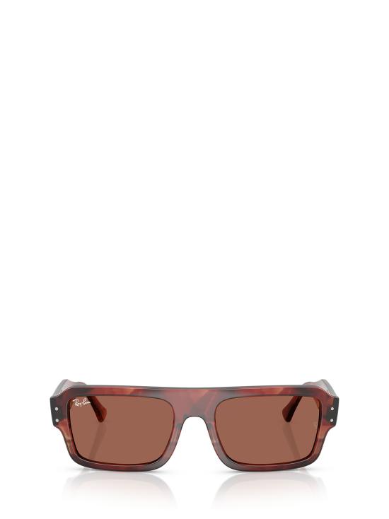 26FW 레이밴 선글라스 RB4454 1452C5 HAVANA RED