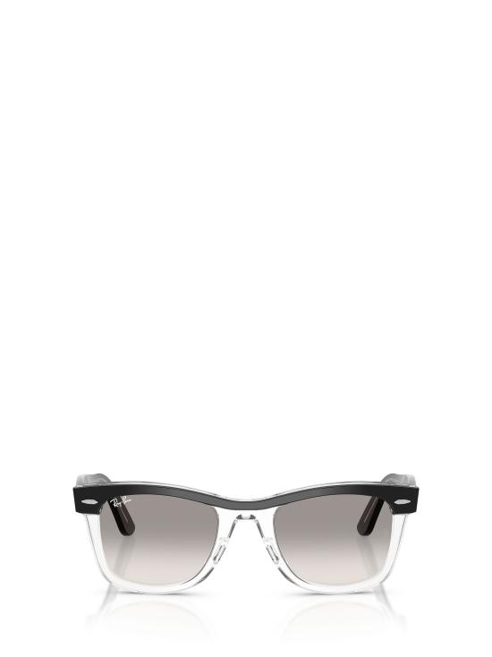 26FW 레이밴 선글라스 RB2240 129432 BLACK ON TRANSPARENT