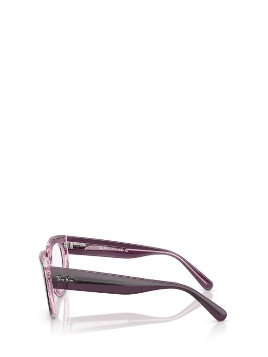 26FW 레이밴 안경 RX5586 8364 VIOLET ON TRANSPARENT PINK - RAY BAN