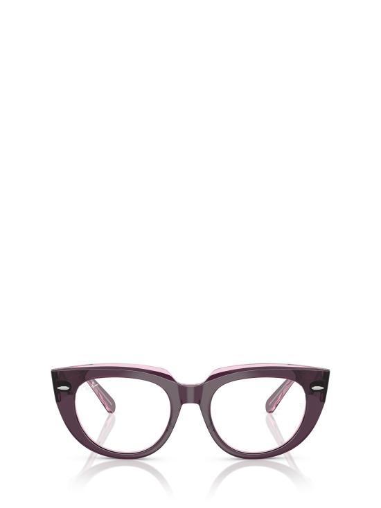 26FW 레이밴 안경 RX5586 8364 VIOLET ON TRANSPARENT PINK
