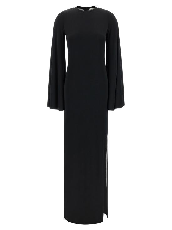 26FW 다크파크 롱 원피스 WDR11FAC1830099 Black
