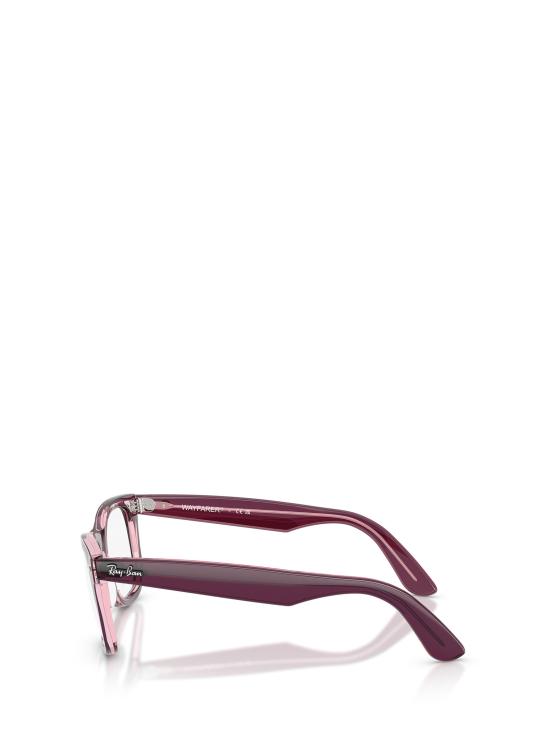 26FW 레이밴 안경 RX4340V 8364 VIOLET ON TRANSPARENT PINK - RAY BAN