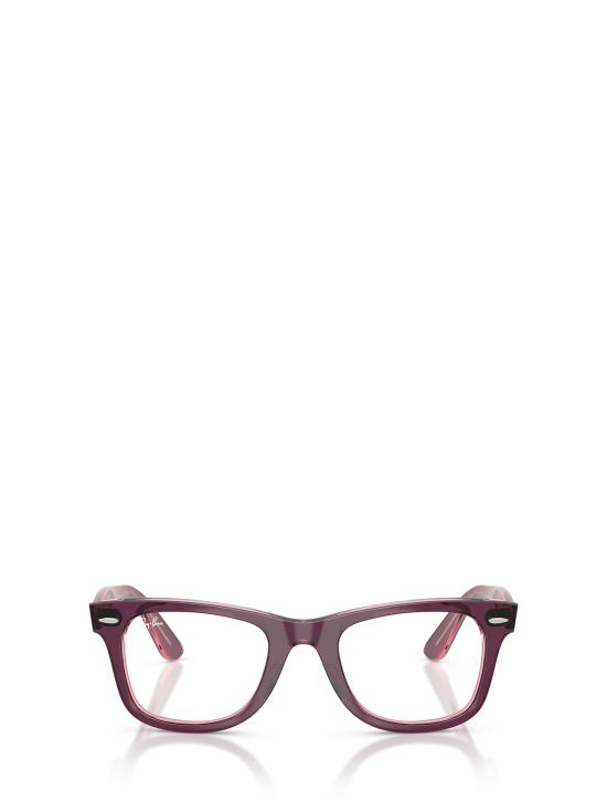 26FW 레이밴 안경 RX4340V 8364 VIOLET ON TRANSPARENT PINK
