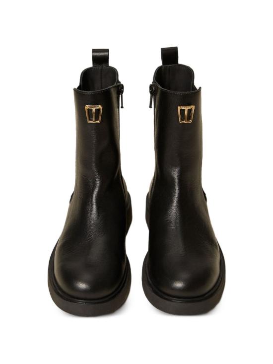26FW [키즈] 트윈셋 미들 부츠 262GCJ01A 00006 Nero - TWINSET