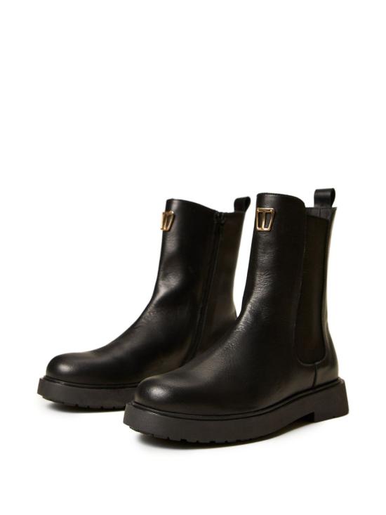 26FW [키즈] 트윈셋 미들 부츠 262GCJ01A 00006 Nero - TWINSET