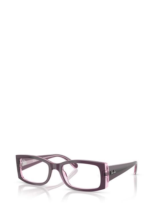 26FW 레이밴 안경 RX5434 8364 VIOLET ON TRANSPARENT PINK - RAY BAN