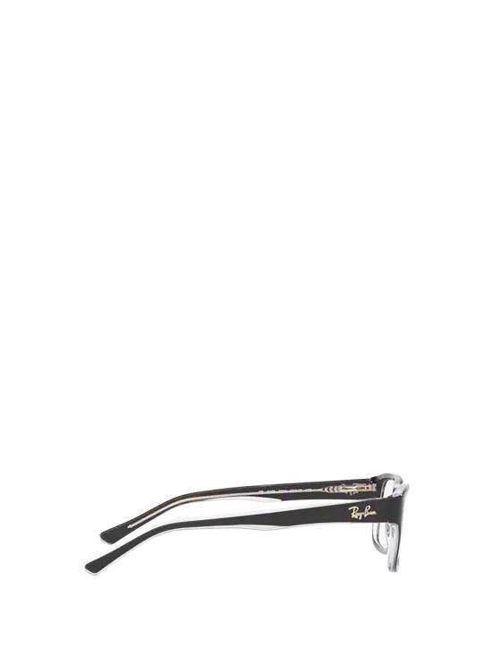 26FW 레이밴 안경 RX5268 2034 BLACK ON TRANSPARENT - RAY BAN