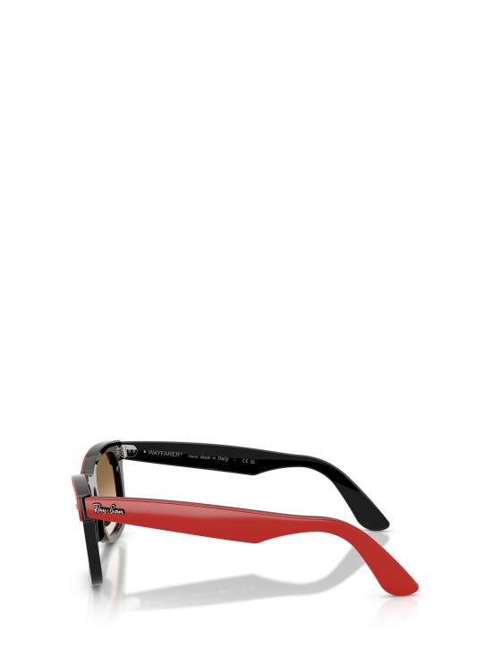 26FW 레이밴 선글라스 RB2240 955 51 RED ON BLACK - RAY BAN