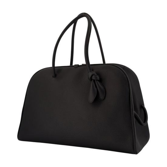 26FW 자크뮈스 투리스모 소프트 볼링백 BAU00427AC03A03 990 black - JACQUEMUS