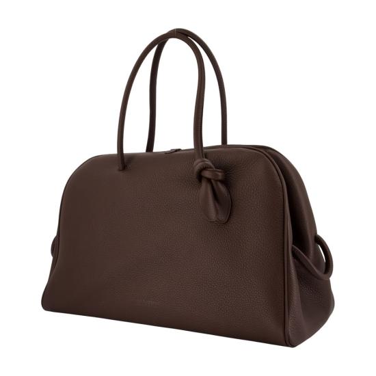 26FW 자크뮈스 투리스모 소프트 볼링백 BAU00427AC03A03 880 brown - JACQUEMUS