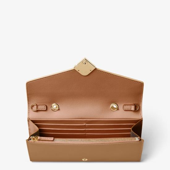 26FW 펜디 다이아몬드 체인 미니 토트백 8M0530 ALV4 F1URW BROWN DOM - FENDI