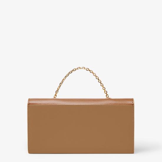 26FW 펜디 다이아몬드 체인 미니 토트백 8M0530 ALV4 F1URW BROWN DOM - FENDI