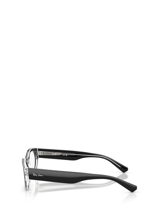 26FW 레이밴 안경 RX5447 2034 BLACK ON TRANSPARENT - RAY BAN