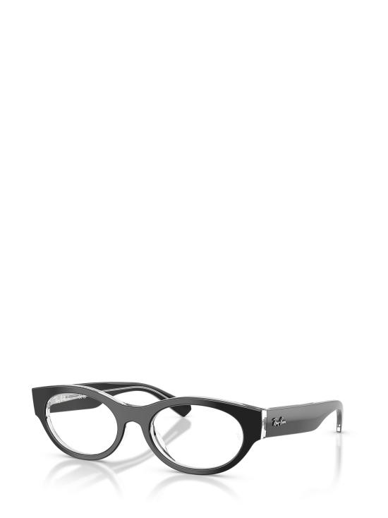 26FW 레이밴 안경 RX5447 2034 BLACK ON TRANSPARENT - RAY BAN